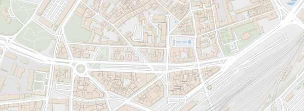 Map of Imperial Quarter (Metz)