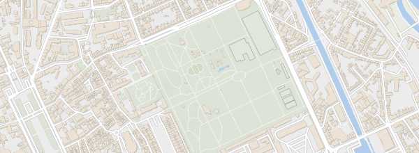 Map of Pépinière Park (Nancy)
