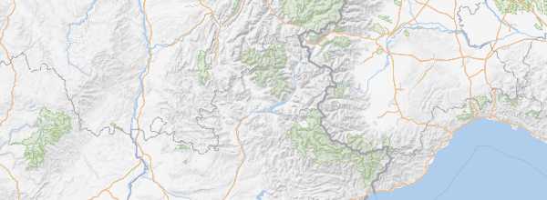 Map of Hautes-Alpes