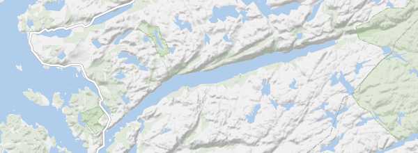 Map of Lysefjord