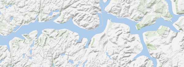 Map of Sognefjord Fjord