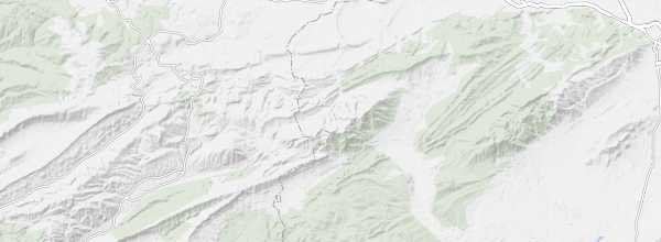 Map of Aurès Mountains