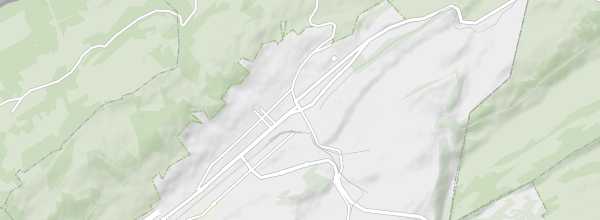 Map of La Chaux-de-Fonds