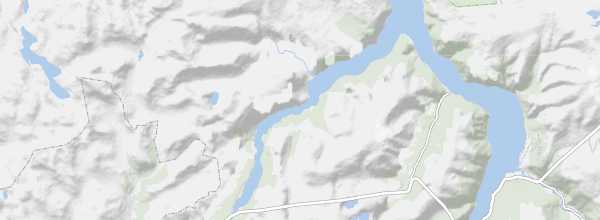 Map of Nærøyfjord