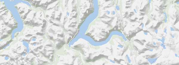 Map of Geirangerfjord