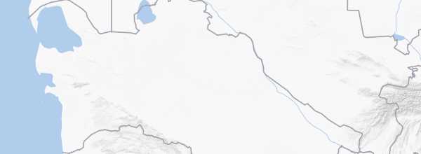 Map of Karakum Desert