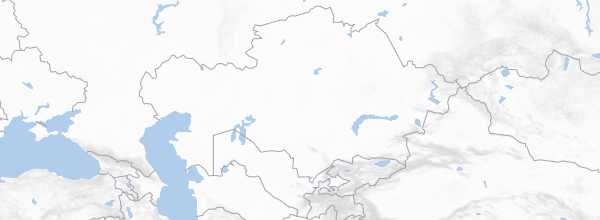 Map of Kazakhstan