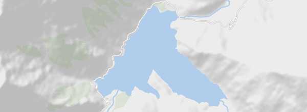 Map of Lake Iskanderkul