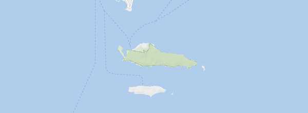 Map of Lérins Islands
