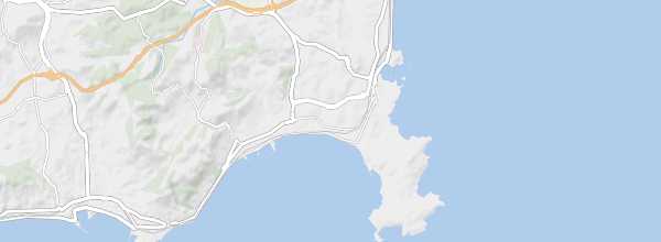 Map of Antibes-Juan les Pins