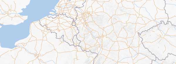 Map of Western Germany