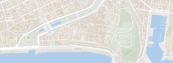 Map of Old Nice