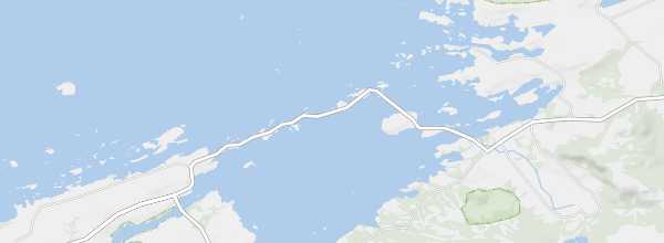 Map of Atlantic Ocean Road