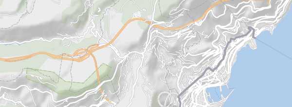 Map of La Turbie