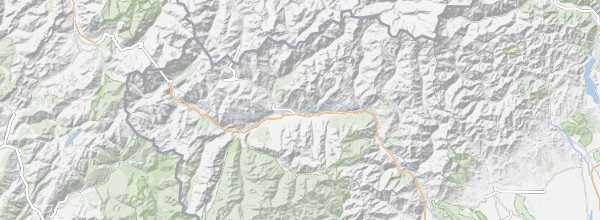 Map of Aosta Valley