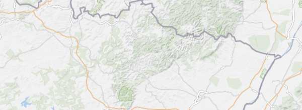 Map of Northern Vosges Regional Nature Park