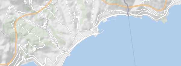 Map of Menton