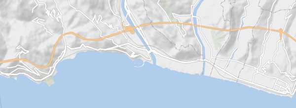 Map of Ventimiglia
