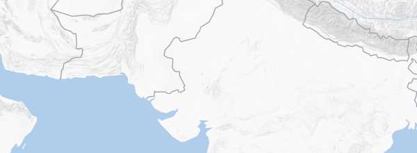 Map of Western India