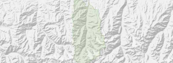 Map of Ala Archa National Park