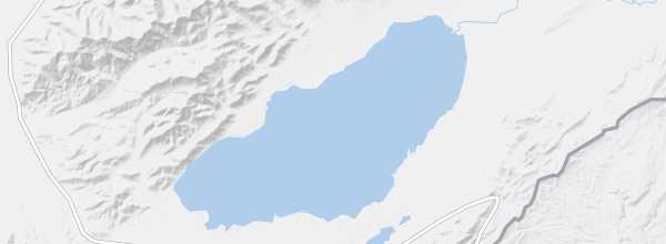 Map of Lake Chatyr-Kul