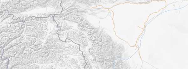 Map of Karakoram Highway