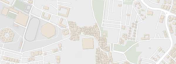 Map of Begumpur Mosque