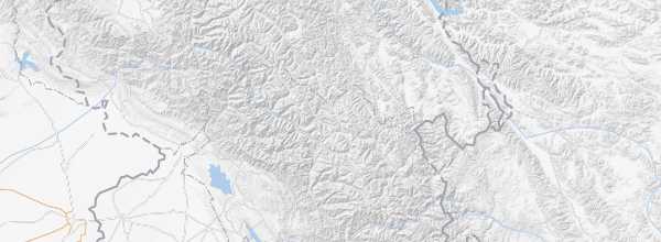 Map of Lahaul and Spiti