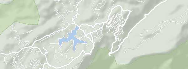 Map of Kodaikanal