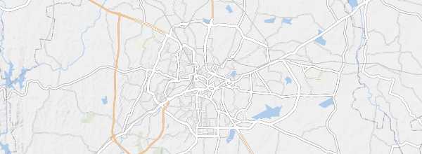 Map of Bengaluru