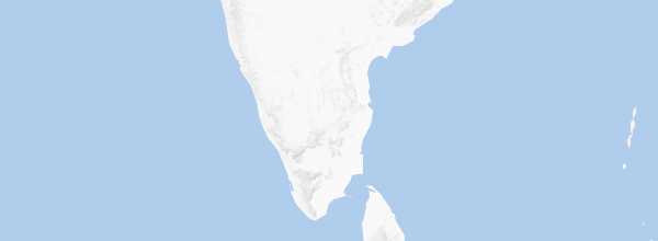 Map of South India