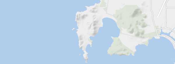 Map of Cape Caccia