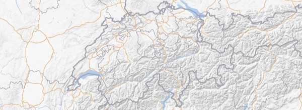 Map of Switzerland