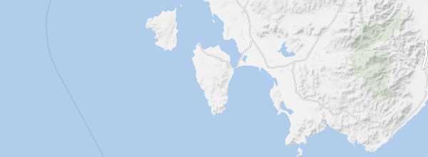 Map of Sulcis Archipelago