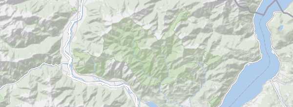 Map of Val Grande National Park