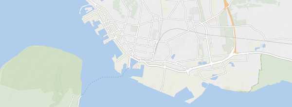 Map of Esbjerg