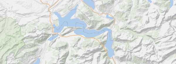 Map of Lake Lucerne