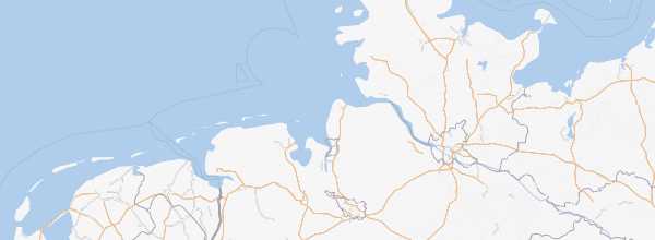Map of Wadden Sea National Parks