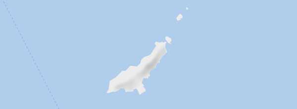 Map of Sanguinaires Archipelago