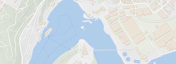 Map of Rhine Falls