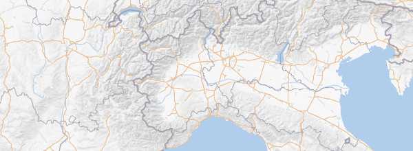 Map of Northwest Italy