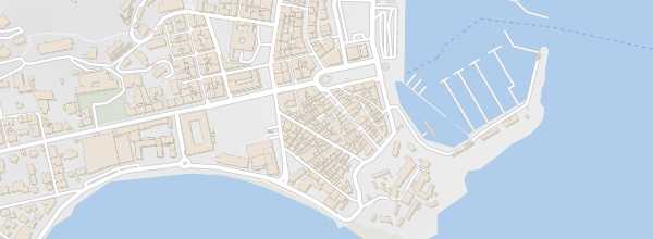 Map of Old Town (Ajaccio)