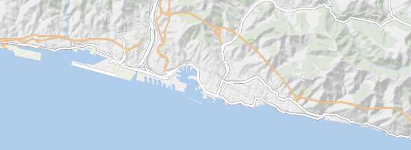 Map of Genoa