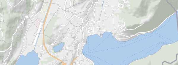 Map of Lugano