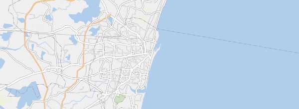 Map of Chennai