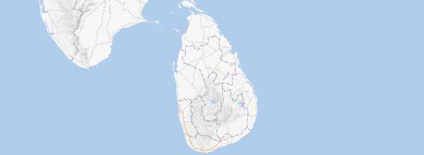Map of Sri Lanka