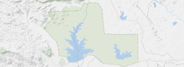 Map of Uda Walawe National Park