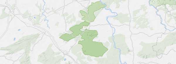 Map of Bandhavgarh National Park
