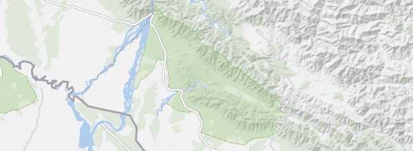 Map of Bardia National Park