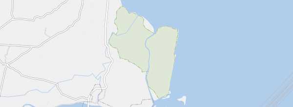 Map of Coringa Wildlife Sanctuary